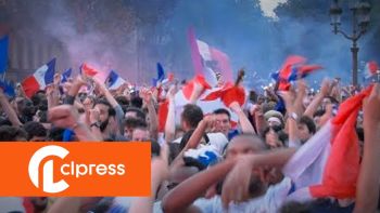 Mondial 2018 : Ambiance dans la fan zone de Paris 